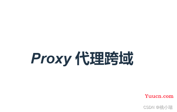 前端开发服务器中的 Proxy 代理跨域实现原理解读