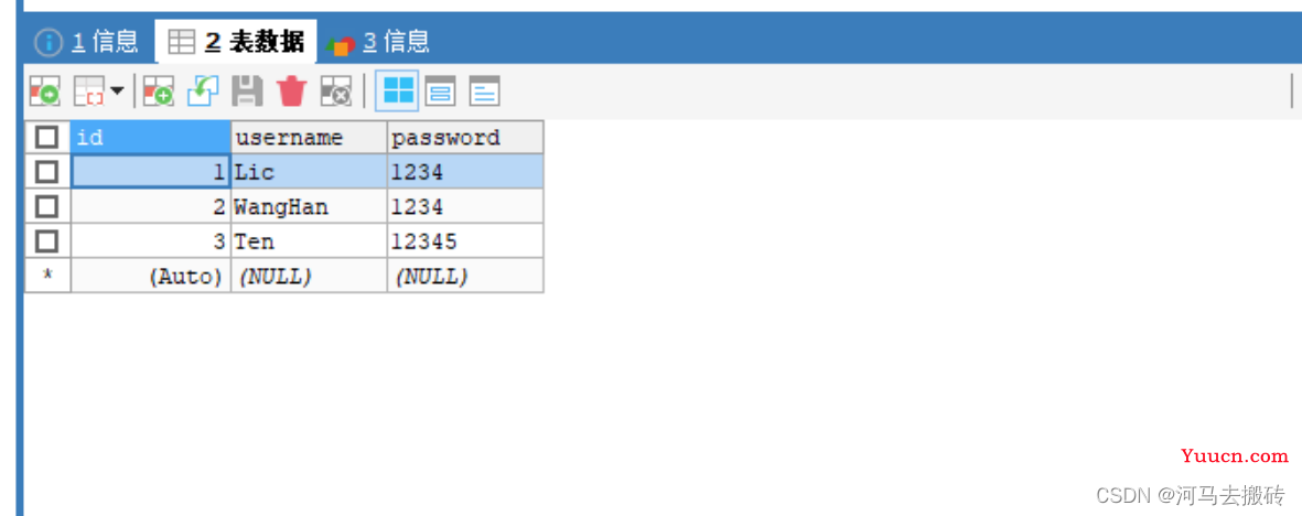 Java-web实现用户登录、注册功能