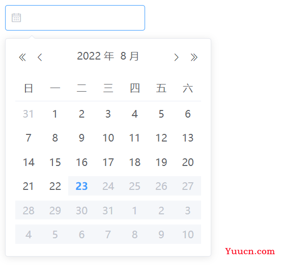 Vue2 Element DatePicker组件设置默认日期、控制日期范围