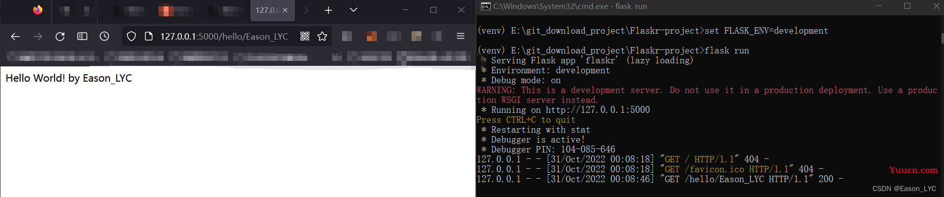 Python Flask框架-开发简单博客-项目布局、应用设置