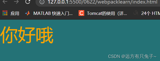 webpack安装与使用（详细）