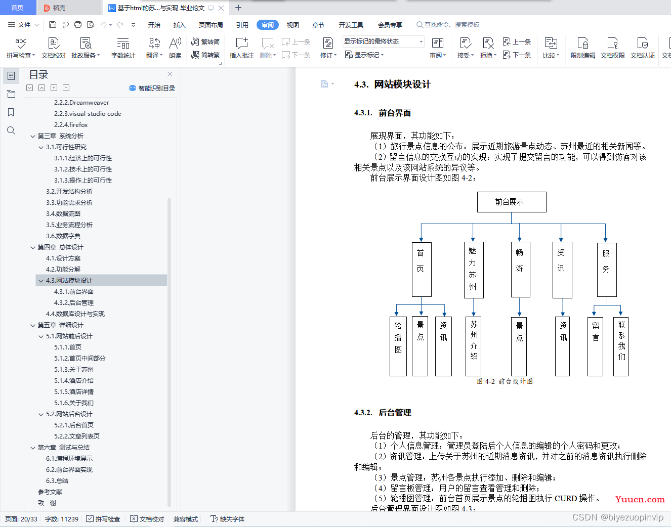 基于html的旅游网站的设计与实现