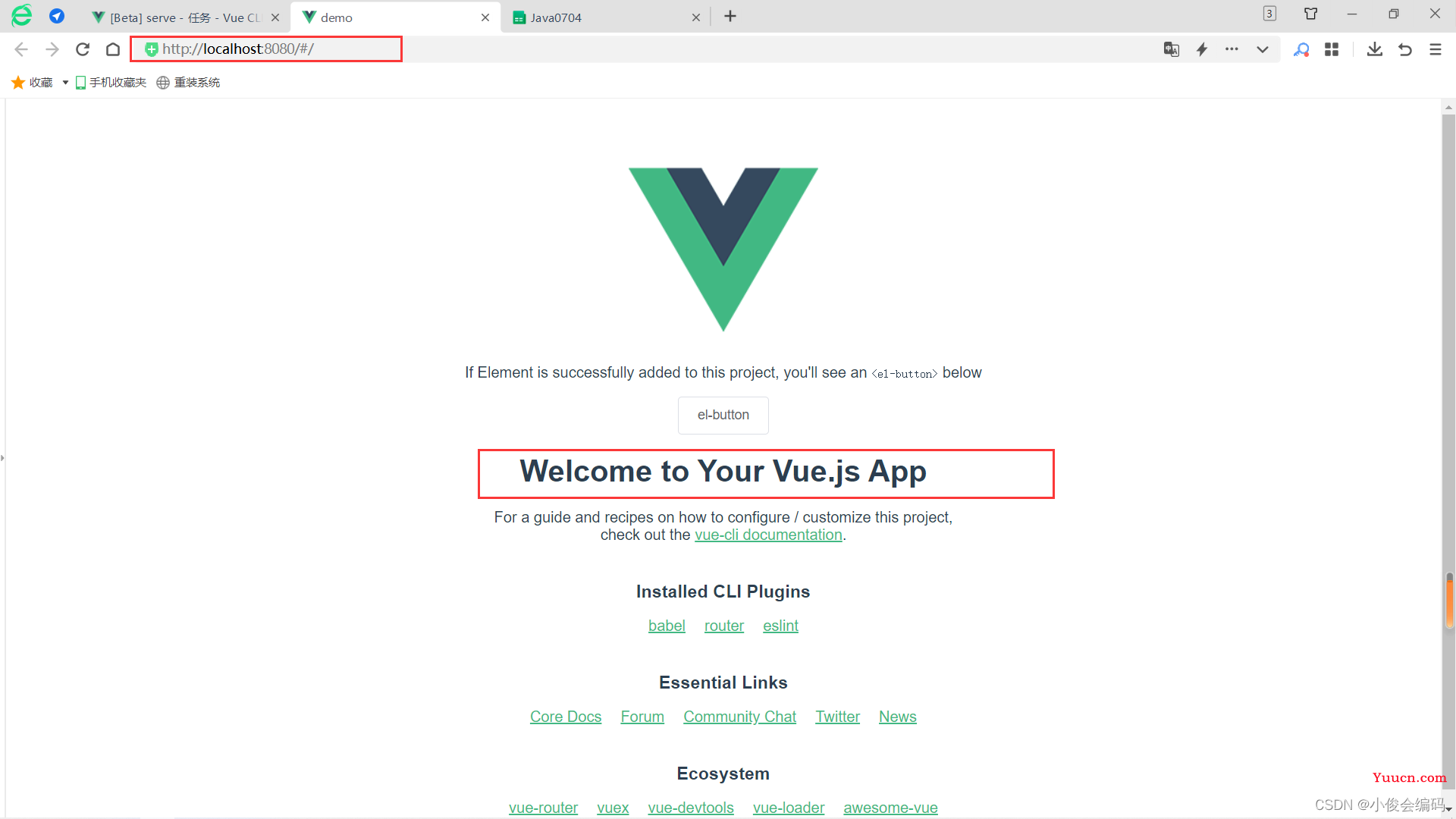 vue+element-ui