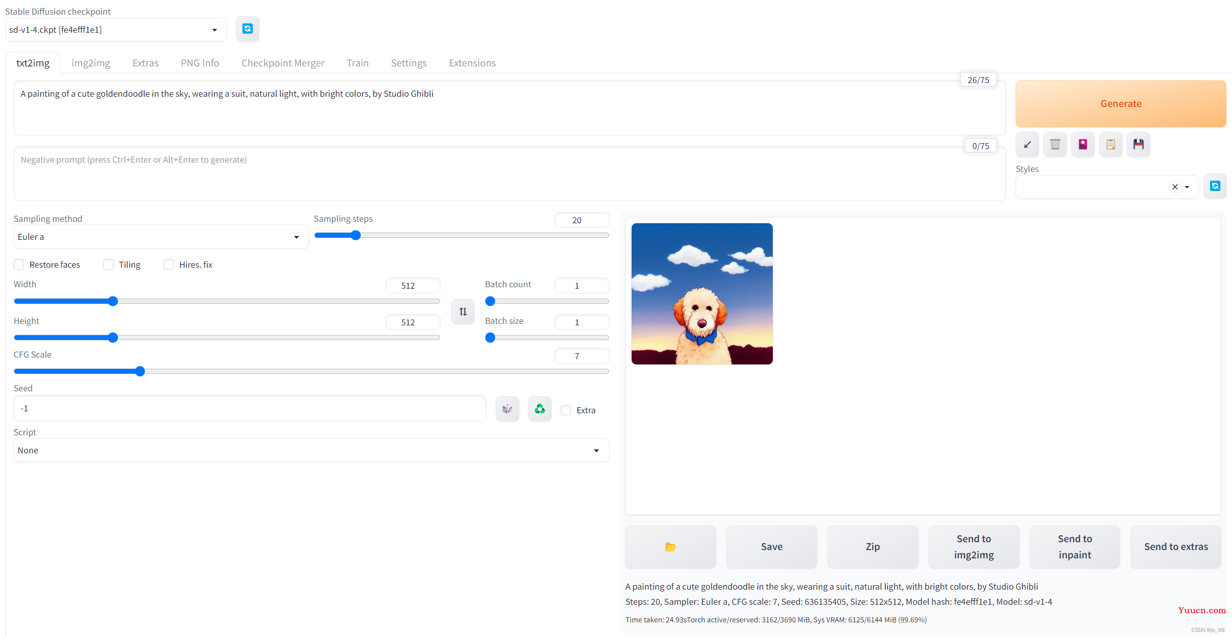 Stable Diffusion Web UI + Anaconda环境 + 本地Windows系统部署