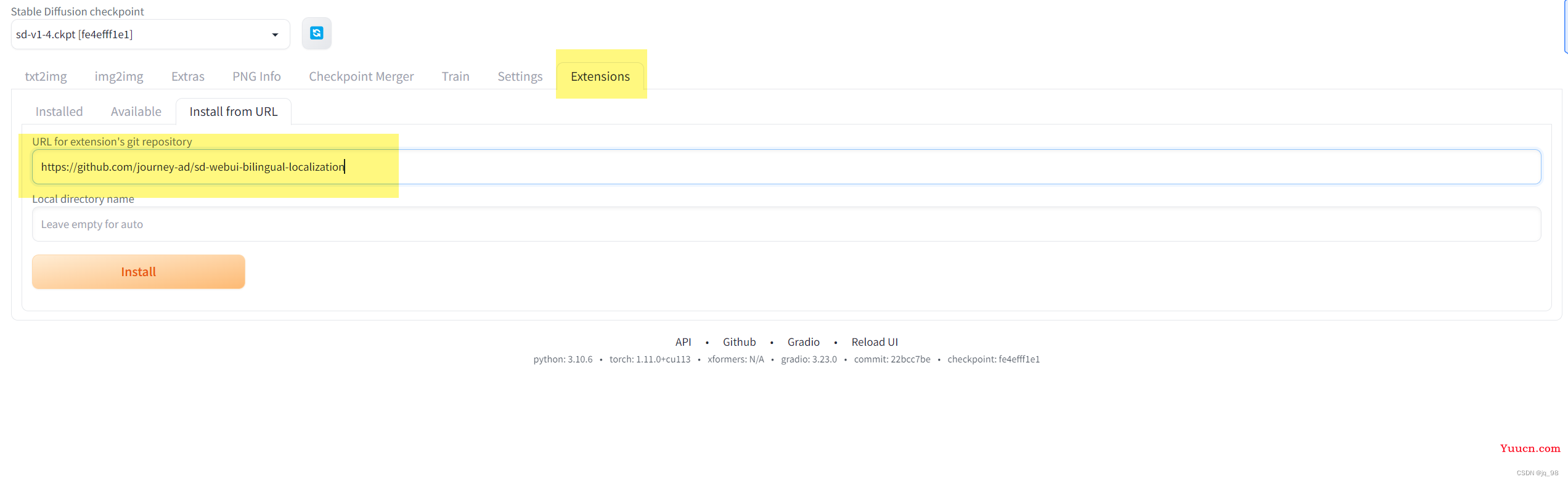 Stable Diffusion Web UI + Anaconda环境 + 本地Windows系统部署