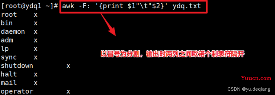 shell之三剑客awk（基础用法）