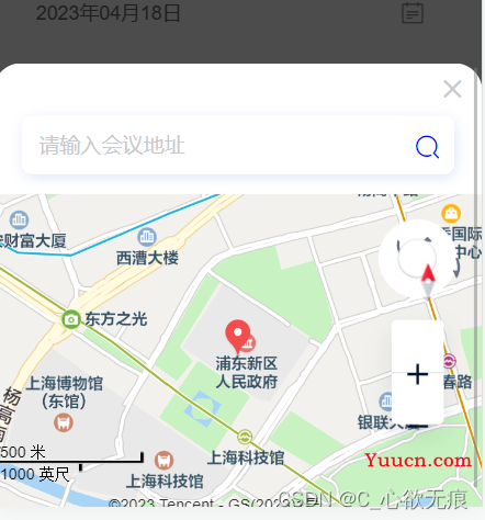 vue - vue使用腾讯api进行定位获取，绘制地图、标点、搜索、路线规划