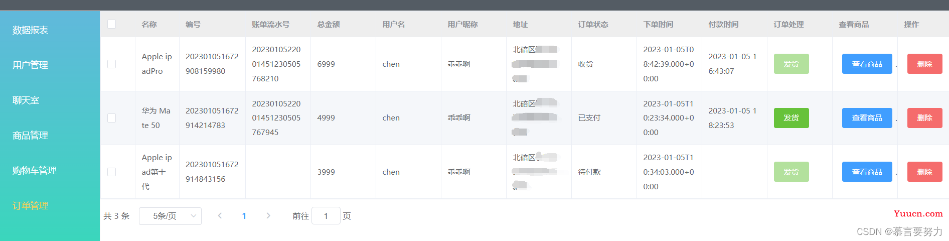 SpringBoot+Vue实现在线商城系统