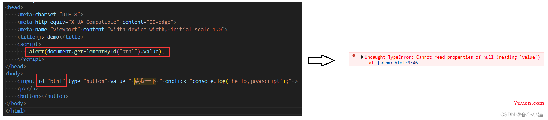 JavaScript的基础语法