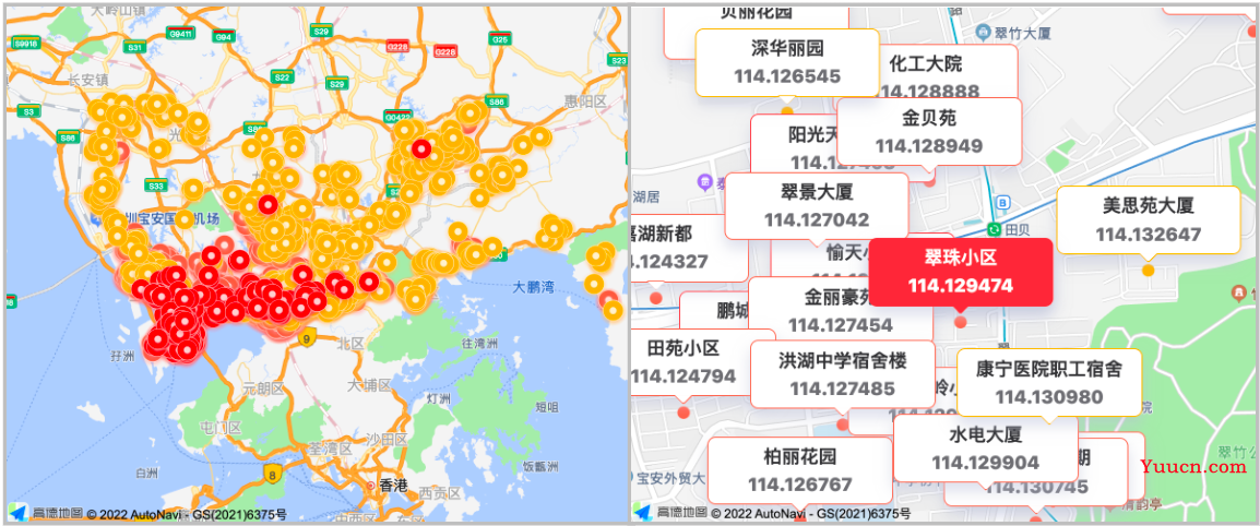 高德地图「海量点标记 + 海量标注」卡顿问题 解决方案