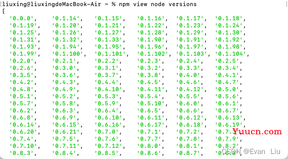 Mac OS ｜升级node、yarn、npm的版本